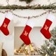 thumbnail image 5 of Decoraciones navideñas, adornos navideños, regalos navideños, letras grandes de Navidad, medias navideñas, lindo colgante de árbol de Navidad a rayas, decoraciones navideñas, decorar, decorar, 5 of 5
