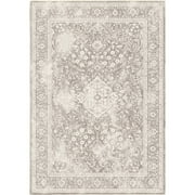 My Texas House Belmont 9' X 13' Gray Floral Indoor/Outdoor Area Rug
