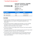 thumbnail image 2 of Front Inner Tie Rod End - Compatible with 2012 - 2016 Fiat 500 FWD 2013 2014 2015, 2 of 2