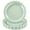 Sage Green, variant on 30 Pcs Sage Green Paper Plates 9 Inch Disposable Scalloped Sage Green Plates Cute Dessert Cake Plate Party Dinner Plate for Baby Shower, Wedding, Bridal Shower