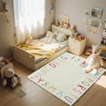 thumbnail image 1 of SHIPKEY 4x6 Feet Living Room Rugs, Cartoon Alphabet Nursery Rug for Bedroom, Large Modern Rugs for Children (120x180 cm), 1 of 7