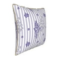 thumbnail image 2 of Kll Bouquet And Lavender Flowers Decorative Throw Pillow Covers Velvet Soft For Couch Sofa Bedroom Living Room Outdoor -18"X18", 2 of 8
