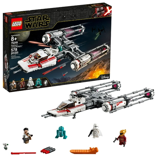 LEGO Star Wars The of Skywalker Resistance Y-Wing Starfighter 75249 -