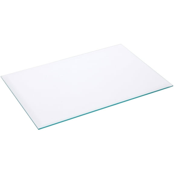 Plymor 8" x 12" Rectangle, 5mm Thick Beveled Clear Glass