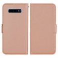 thumbnail image 1 of Samsung Galaxy S10 + Case, Mobile Phone Leather Case PU Leather Case Wallet Cell Phone Case Cover Compatible for Samsung Galaxy S10 + Leather Case, Pink, 1 of 7