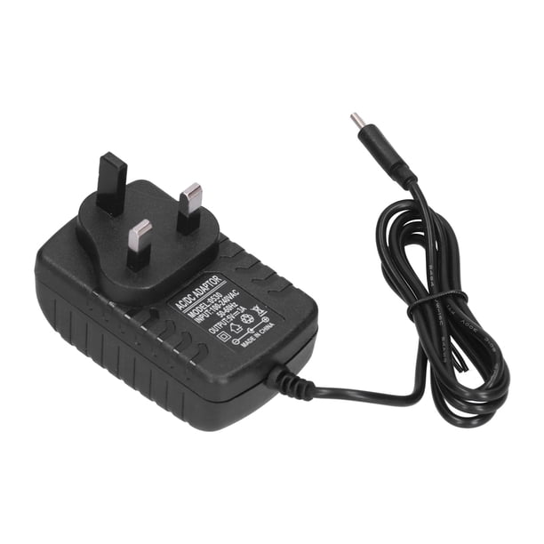 Cargador Para 4, Enchufe Británico 100-240 VCA Protección Incorporada Adaptadores De Fuente De Alimentación De Alta Eficiencia Reemplazo Para RPI Para Tableta Para