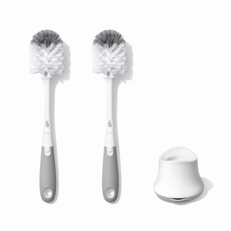 OXO Tot Bottle Brush 2-Piece Set with Stand photo 1