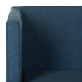 thumbnail image 5 of Safavieh Celine Modern Glam Chrome Upholstered Cross Leg Chair, 5 of 7