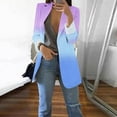 thumbnail image 3 of Vedolay Blazer Jackets Suit Jackets for Women Oversized Trendy Blazers Fashion Casual Dressy Blazer Jackets,Sky Blue M, 3 of 5