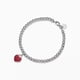 thumbnail image 5 of Pulsera de plata de ley 925 con forma de corazón, esmalte con baño de diamantes y cuentas de 4 mm, joyería clásica de moda con forma de mano de Joker, 5 of 6