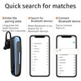 thumbnail image 4 of E1 Bluetooth 5.0 Earpiece w/Mic Stereo Headph, 4 of 7