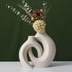 thumbnail image 3 of 2 Piezas Florero de ceramica Soledad Jarrón de ceramica, 3 of 9