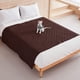 thumbnail image 1 of Colchón antideslizante para mascotas | Manta para perros de 5 capas, resistente a desgarros y fugas | Funda protectora para sofá de 101 x 127 cm | Ropa de cama lavable para mascotas | Gris oscuro,, 1 of 7