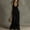 Black women's boho maxi dress a1, variant on Women's V Neck Sleeveless Ruffle Flowy Boho Maxi Dress Casual Beach Vacation Long Sundresses Clothes Travel Outfits, White S