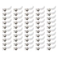 thumbnail image 2 of YOUTHINK 50Pcs Mounting Clips Holder Rugged Easily Use Portable Light Clips Holder with Screws for LED Light Family Parties,LED Mounting Rope,Mounting Rope Light, 2 of 8