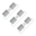 thumbnail image 4 of Estante de almacenamiento para grifo, soporte para esponja, paño de jabón, estante de drenaje, organizador para fregadero para cocina, color gris, 3 uds., 4 of 8
