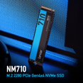 thumbnail image 2 of Lexar SSD LNM710X002T-RNNNU 2TB NM710 M.2 2280 PCle Gen4x4 NVMe SSD Retail, 2 of 5