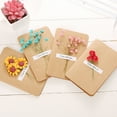 thumbnail image 3 of 12pcs Dried Flower Cards for Teachers' Day Valentine's Day Birthday 1pc Each Style, 3 of 10