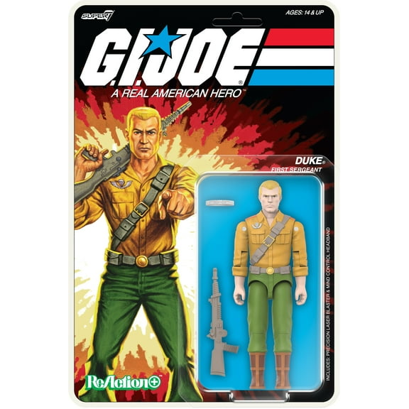 Super7 - G.I. Joe - ReAction  Wv2 - Duke (Cartoon)