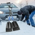 thumbnail image 6 of Car Snow Shovel Winter Car Retractable Snow Shovel Detachable Defrosting and Snow Cleaning Tool Car Mounted Snow Shovel New, Style-hd-373, Blue, 6 of 9
