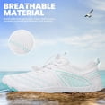 thumbnail image 2 of Hiking Barefoot Shoes for Women Men Non-Slip & Breathable Athletic Lightweight Barefoot Wide Toe Water Shoes for Walking,Running,and Swimming Moon White 39, 2 of 5