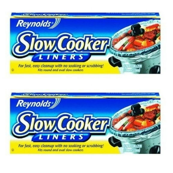 Reynolds Metals 00504 Slow Cooker Liners 13"X21" - 2 Pack