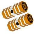 thumbnail image 5 of Leylor Clavija del Eje Aleación de Aluminio-Clavija del Eje Trasero Bicicleta Clavijas de aleación de Aluminio Clavijas BMX(Oro), 5 of 5