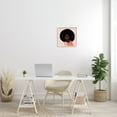 thumbnail image 2 of African American Woman Wearing Pink Glam Fashion Beauty & Fashion Framed Art Print Wall Art, 17x17, 2 of 7