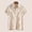 White, variant on Men Polo Shirt Short Sleeve Waffle Tee Shirts Basic Blue Summer Outfits for Men