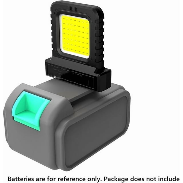 Sentmoon Projecteur à Haute Luminosité pour Toutes les Piles d'Outils Électriques Éclairage à Pile au Lithium Lumière pour Outils Outil Électrique Pile au Lithium Multiples DEL