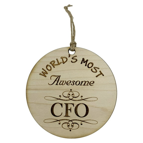 Worlds most Awesome CFO - Ornament