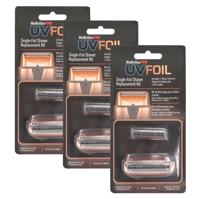 Kit de repuesto para afeitadora BaByliss Pro UVFOIL FXLRF1RG Rose Gold