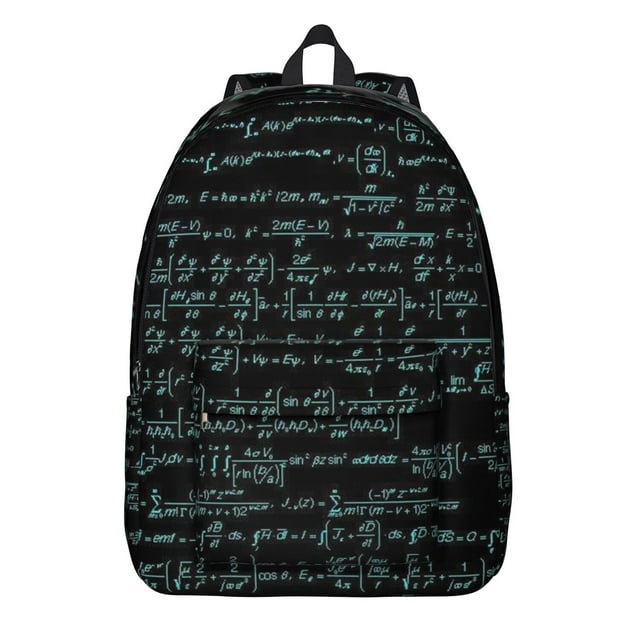 Science Classroom Backpack, Experiment Design, Biology Student School Bag, Laboratory Science Rules Travel Daypack