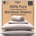 thumbnail image 1 of Juego de Sábanas Ajustables Bambaw Full 100% Viscosa de Bambú Refrescante, 1 of 8