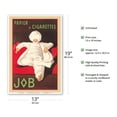 thumbnail image 2 of JOB Rolling Papers Paris - Papier A Cigarettes - Vintage Advertising Poster by Leonetto Cappiello 1912 - Master Art Print (Unframed) 13in x 19in, 2 of 4