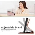 thumbnail image 5 of Case for iPhone 16 Plus Case Wallet with Card Holder Magnetic Kickstand Wrist Strap Shockproof Leather Case for Women Men Case for iPhone 16 Plus 6.7 inch Life Tree Rose Gold, 5 of 7