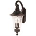 3 Light - 27 in. Wall Lantern - Arm Down Fluted Seed Glass - image 3 of 3
