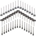 thumbnail image 1 of 45 cepillos de alambre de metal para carpintería para herramientas de perforación, cepillos de perforación de metal de alambre de acero inoxidable, acero inoxidable plateado, 1 of 5