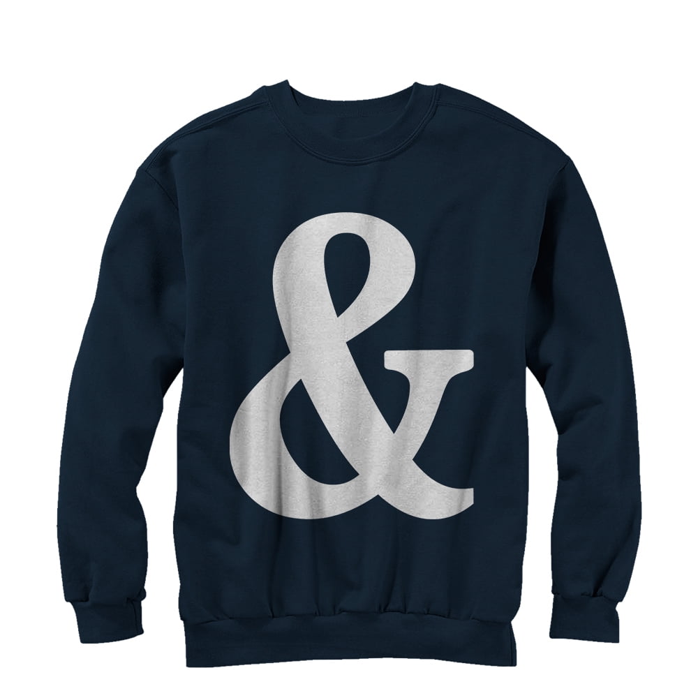ampersand sweatshirt