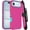 Pink, variant on MYKOMI for iPhone Air Case with Belt Clip Holster,Heavy Duty Rugged 3-Layer Military Grade Drop Protection Phone Cases,[2 Screen Protector & Kickstand] Shockproof Bumper Cover for Apple 17 Air