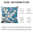 thumbnail image 5 of JRXY Pillow Covers Van Gogh Artisoo Oil Painting Almond Blossoms Throw Pillow Covers Cases for Couch Sofa Bed Home Decor White, 5 of 5