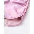 thumbnail image 6 of TiaoBug Women Metallic Shorts Shiny Rave Booty Shorts Hot Pants Yoga Dance Bottoms Pink S, 6 of 7