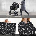 thumbnail image 6 of Car Seat Cover Baby, Western Cowboy Boho Cactus boots Baby Car Seat Cover for Baby Boys Girls Newborn , Infant Car Seat Canopy Cover Nursing Breastfeeding Cover Warm Blanket, 6 of 7