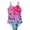 Hot Pink, variant on lnmuld Girls Swimsuit for Summer Swimming Lessons with Adjustable Shoulder Straps Size:6-7 Years