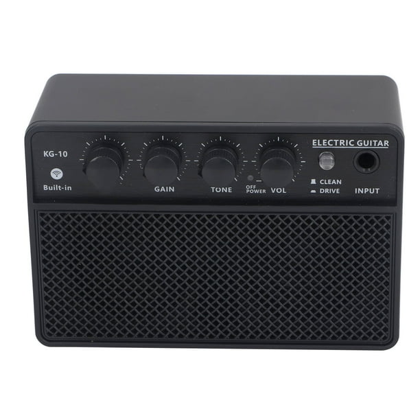 Kit de Amplificador de Guitarra Eléctrico, Enorme Amplio Amperios de Guitarra Eléctrica Recargable Para El Backstage