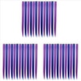 thumbnail image 1 of 39 Piezas de Colores para Fiestas Destacados Clip de Colores en Extensiones de Cabello 55Cm Postizos Sintéticos Rectos, PúRpura + Azul, 1 of 3