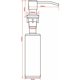 thumbnail image 2 of Dispensador de jabón, dispensador de jabón incorporado, dispensador de jabón de acero inoxidable para fregadero de cocina, dispensador de jabón integrado con botella de 350 ml, recarga superior, 2 of 5