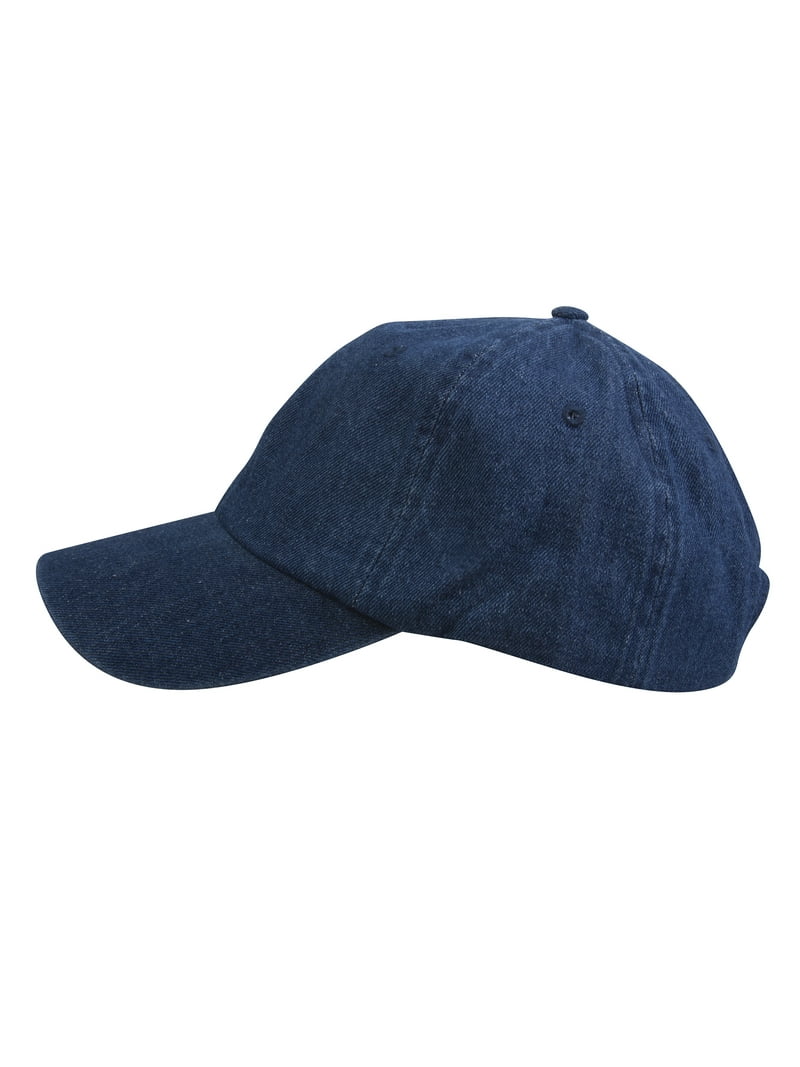 Denim Cap, Dark Blue - Walmart.com