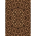 thumbnail image 1 of Ahgly Company Indoor Rectangle Patterned Blood Night Red Area Rugs, 7' x 9', 1 of 6