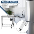 thumbnail image 3 of Free Standing Single Bowl Kitchen Sink, Stainless Steel Utility Sink with Cold and Hot Water Pipe for Kitchen, Garage, Backyard, 3 of 6
